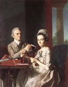 John Singleton Copley Thomas Mifflin and seine Ehefrau France oil painting reproduction